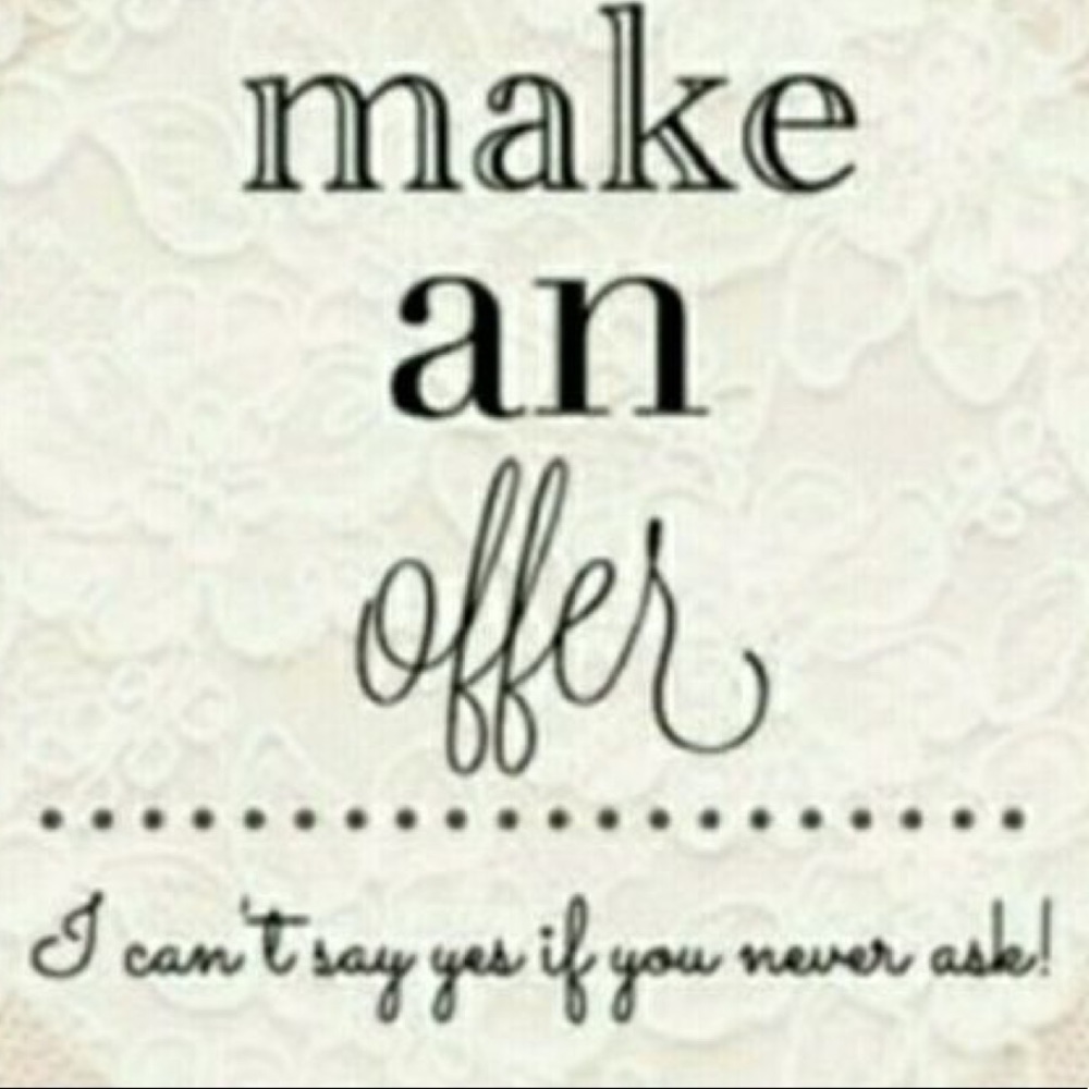 All reasonable offers are considered 💕